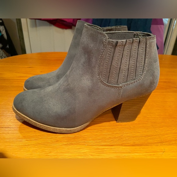 Women's blue/gray Ankle Boots - Picture 1 of 4